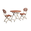 Compact Folding Table and Chairs Set