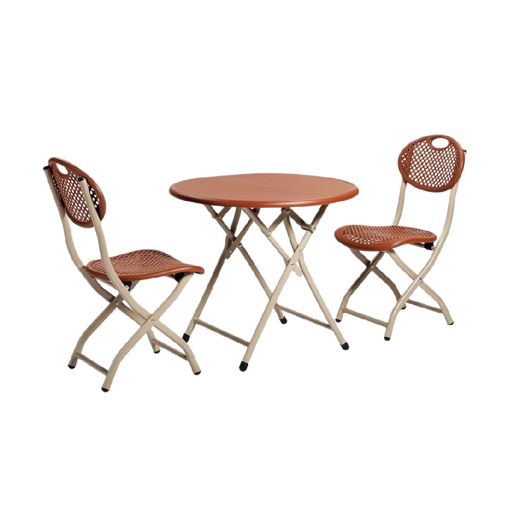 Compact Folding Table and Chairs Set