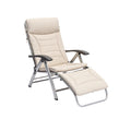 "Comfortable Adjustable Lounge Chair with Footrest"